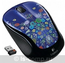   Logitech Wireless Mouse M325 nature jewelry Blue-Black USB (910-003024)  1