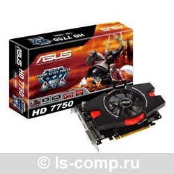   Asus Radeon HD 7750 820Mhz PCI-E 3.0 1024Mb 4600Mhz 128 bit DVI HDMI HDCP V2 (HD7750-1GD5-V2)  2