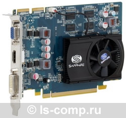   Sapphire Radeon HD 5570 650Mhz PCI-E 2.1 2048 Mb 1600Mhz 128 bit DVI HDMI HDCP (11167-06-20R)  2