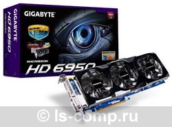   Gigabyte Radeon HD 6950 870Mhz PCI-E 2.1 1024Mb 5000Mhz 256 bit 2xDVI HDMI HDCP (GV-R695OC-1GD)  1