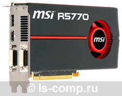   MSI Radeon HD 5770 850 Mhz PCI-E 2.1 1024 Mb 4800 Mhz 128 bit 2xDVI HDMI HDCP (R5770-PM2D1G)  2