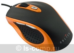   Oklick 404 S Optical Mouse Black-Orange USB (404S Black/Orange)  1