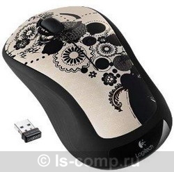   Logitech Wireless Mouse M325 Ink Gears White-Black USB (910-003026)  2