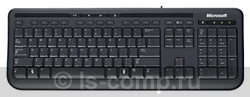   Microsoft Wired Keyboard 600 Black USB (ANB-00018)  1