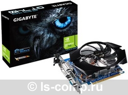   Gigabyte GeForce GT 740 993Mhz PCI-E 3.0 2048Mb 1800Mhz 128 bit 2xDVI HDMI HDCP (GV-N740D3-2GI)  1