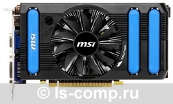   MSI GeForce GTX 550 Ti 900Mhz PCI-E 2.0 1024Mb 4100Mhz 192 bit DVI HDMI HDCP (N550GTX-TI-MD1GD5)  1