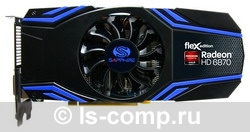   Sapphire Radeon HD 6870 900Mhz PCI-E 2.1 1024Mb 4200Mhz 256 bit 2xDVI HDMI HDCP FleX Dirt3 (11179-02-50G)  1