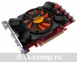   Palit GeForce GTX 550 Ti Sonic 1000Mhz PCI-E 2.0 1024Mb 4400Mhz 192 bit DVI HDMI HDCP (NE5X55TSHD09-1160F)  2