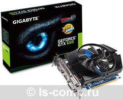   Gigabyte GeForce GTX 650 1110Mhz PCI-E 3.0 2048Mb 5000Mhz 128 bit 2xDVI HDMI HDCP (GV-N650OC-2GI)  2