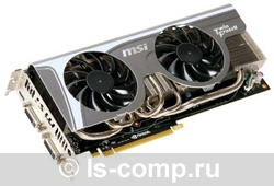   MSI GeForce GTX 480 700 Mhz PCI-E 2.0 1536 Mb 3696 Mhz 384 bit 2xDVI Mini-HDMI HDCP Twin Frozr II (N480GTX Twin Frozr II)  2