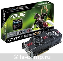   Asus GeForce GTX 560 Ti 732Mhz PCI-E 2.0 1280Mb 3800Mhz 320 bit 2xDVI HDMI HDCP (ENGTX560TI448DC2/2DIS/1280MD5)  2