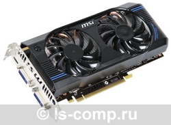   MSI GeForce GTX 560 810Mhz PCI-E 2.0 1024Mb 4000Mhz 256 bit 2xDVI Mini-HDMI HDCP (N560GTX-M2D1GD5)  1