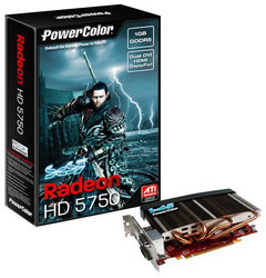  PowerColor SCS3 HD5750 1GB GDDR5