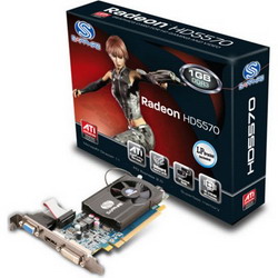  Sapphire Radeon HD 5570 650 Mhz PCI-E 2.1 1024 Mb 1800 Mhz 128 bit DVI HDMI HDCP