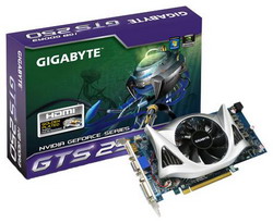  Gigabyte GeForce GTS 250 / PCI-E 2.0 x16