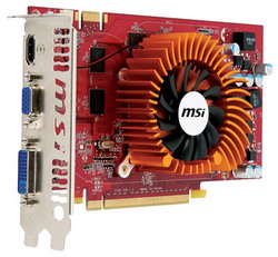  MSI GeForce 9800 GT 550 Mhz PCI-E 2.0 512 Mb 1400 Mhz 256 bit DVI HDMI HDCP