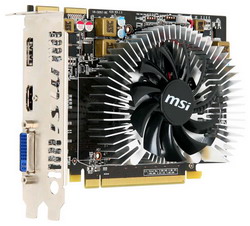  MSI Radeon HD 5670 775 Mhz PCI-E 2.1 1024 Mb 4040 Mhz 128 bit DVI HDMI HDCP