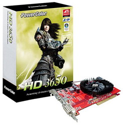  PowerColor HD3650 512M 64bit DDR2 AGP