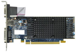  HIS Radeon HD 5450 650 Mhz PCI-E 2.1 512 Mb 1300 Mhz 64 bit DVI HDMI HDCP