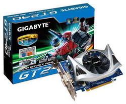  Gigabyte GeForce GT 240 / PCI-E 2.0 x16