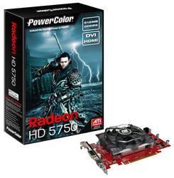  PowerColor HD5750 512M GDDR5