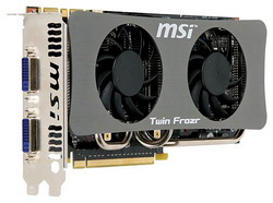  MSI GeForce GTS 250 760 Mhz PCI-E 2.0 1024 Mb 2000 Mhz 256 bit 2xDVI HDCP