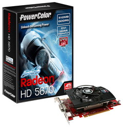  PowerColor PCS+ HD5670 512MB GDDR5