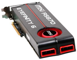  MSI Radeon HD 5870 850 Mhz PCI-E 2.1 2048 Mb 4800 Mhz 256 bit HDCP