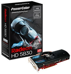  PowerColor PCS+ HD5830 1GB GDDR5