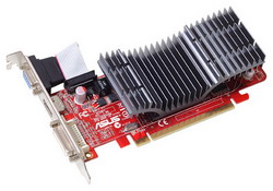  Asus Radeon HD 4350 600 Mhz PCI-E 2.0 512 mb