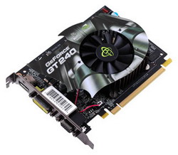  XFX GeForce GT 240 550 Mhz PCI-E 2.0 1024 Mb 1600 Mhz 128 bit DVI HDMI HDCP