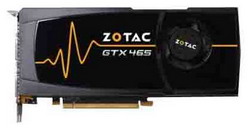  Zotac GeForce GTX 465 607 Mhz PCI-E 2.0 1024 Mb 3206 Mhz 256 bit 2xDVI Mini-HDMI HDCP