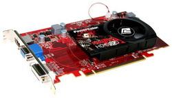  PowerColor Radeon HD 5550 550 Mhz PCI-E 2.1 1024 Mb 780 Mhz 128 bit DVI HDMI HDCP