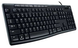  Logitech Keyboard K200 for Business Black USB