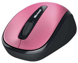  Microsoft Wireless Mobile Mouse 3500 Dragon Fruit Pink USB