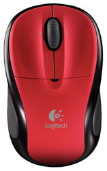  Logitech Wireless Mouse M305 910-001638 Red-Black USB