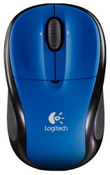  Logitech Wireless Mouse M305 910-001640 Blue-Black USB