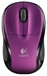  Logitech Wireless Mouse M305 910-001641 Light Violet-Black USB