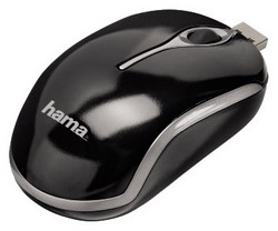  HAMA M460 Optical Mouse Black USB