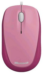  Microsoft Compact Optical Mouse 500 Pink USB