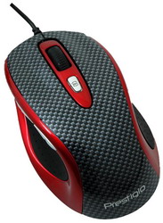  Prestigio M size Mouse PJ-MSO2 Carbon-Red USB