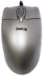  Dialog MOP-02SP Silver PS/2