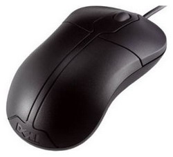  Dell 2 Button Scroll Optical Mouse Black USB