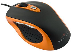  Oklick 404 S Optical Mouse Black-Orange USB