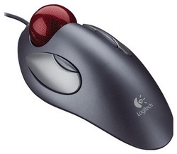  Logitech Trackman Marble Silver USB