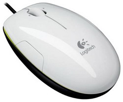  Logitech LS1 Laser Mouse White USB