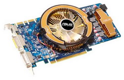  Asus GeForce GTS 250 740 Mhz PCI-E 2.0 512 Mb 2200 Mhz 256 bit 2xDVI TV HDCP YPrPb