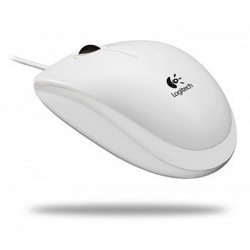  Logitech B110 Optical Mouse USB White