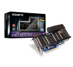  Gigabyte Radeon HD 5770 850 Mhz PCI-E 2.0 1024 Mb 4800 Mhz 128 bit DVI HDMI HDCP