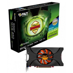  Palit GeForce GTS 450 783 Mhz PCI-E 2.0 1024 Mb 3608 Mhz 128 bit DVI HDMI HDCP